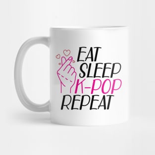 K-Pop - East Sleep K-pop Repeat Mug